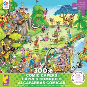 Ceaco 300 Piece Puzzle - Comic Golf Course