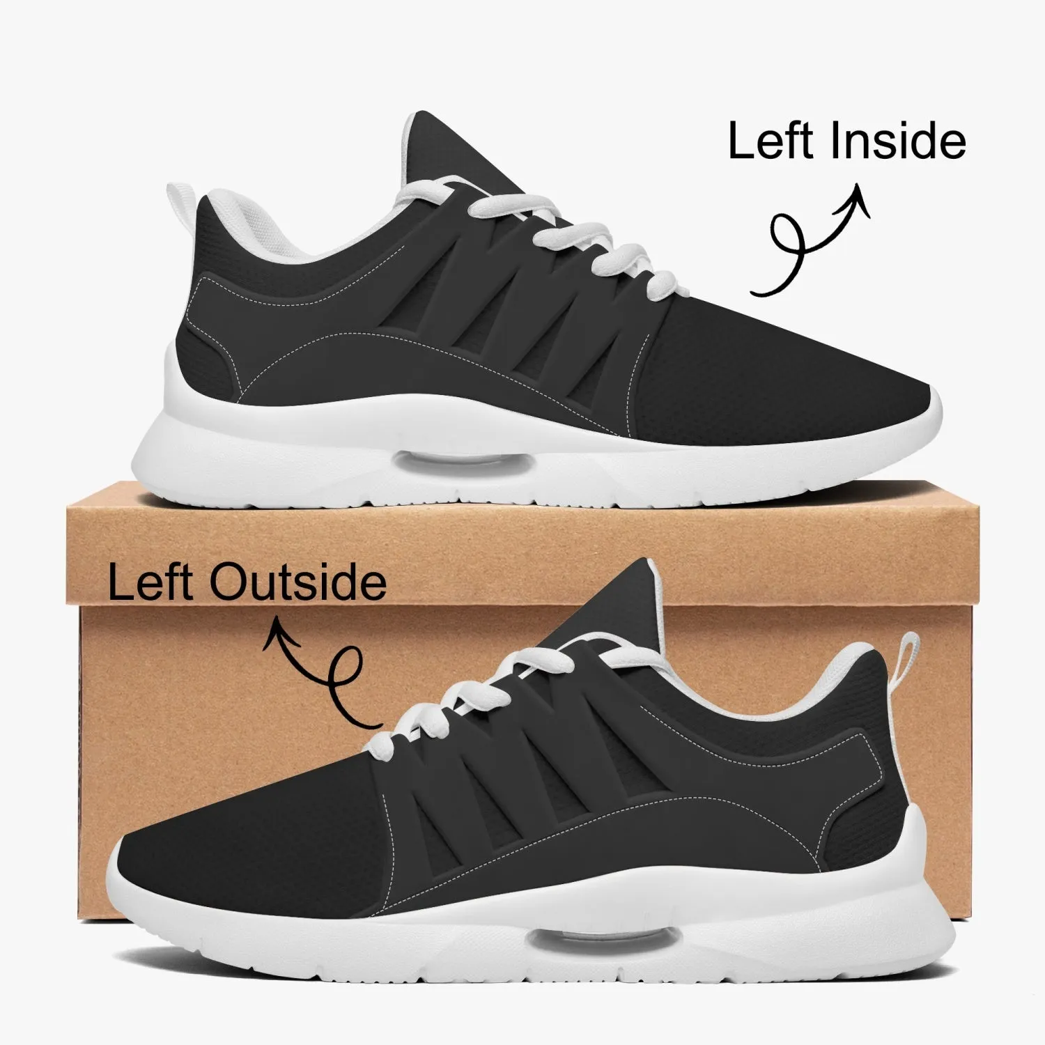 Chaussures de course minimalistes "Noires" (629)