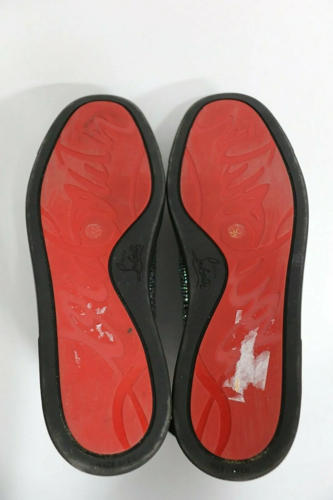 Christian Louboutin: Mens Strass Shoes Swarovski | Red Sole | Size US 13, EUR 46