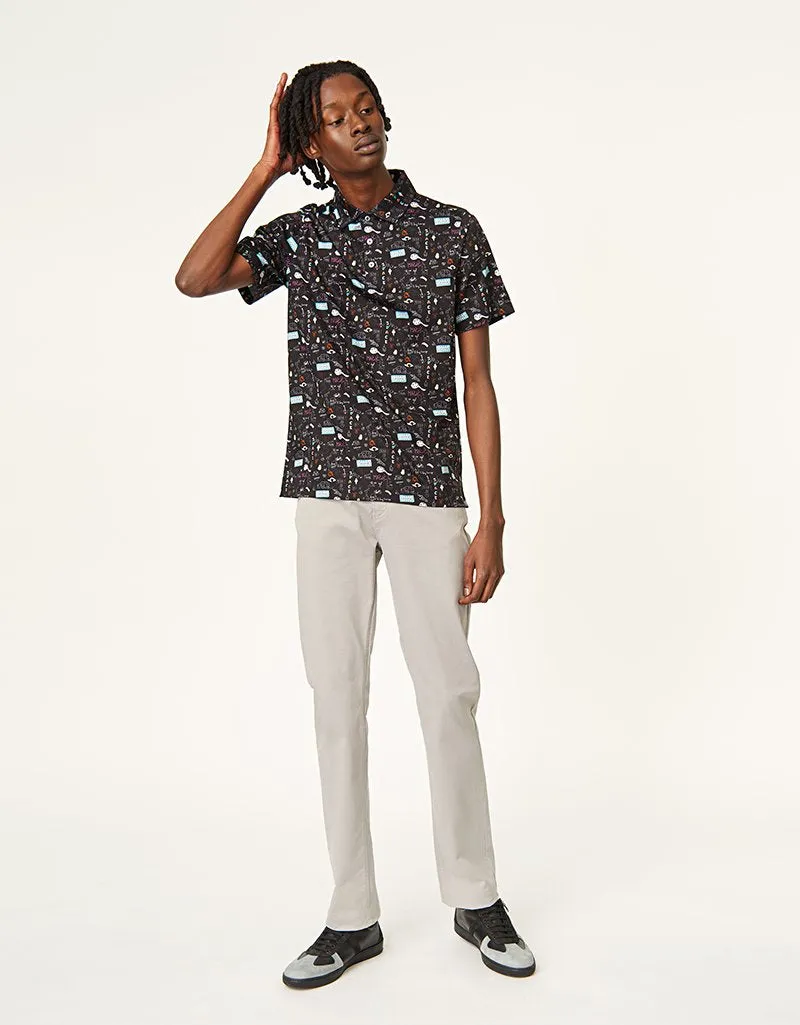 Clique Printed Polo