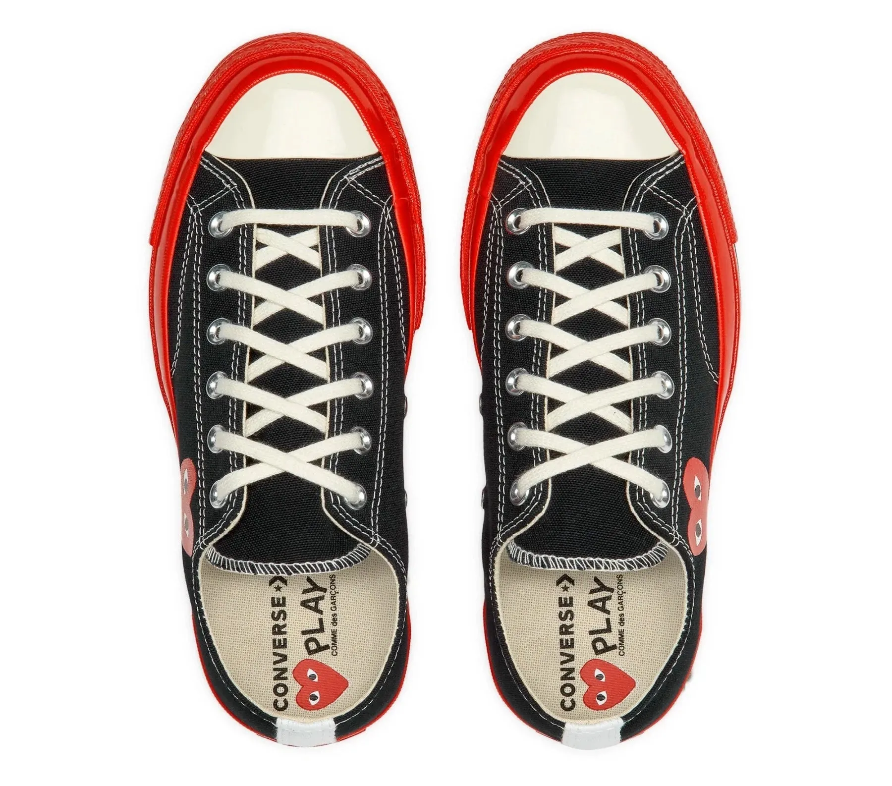 Converse Red Sole Low Top