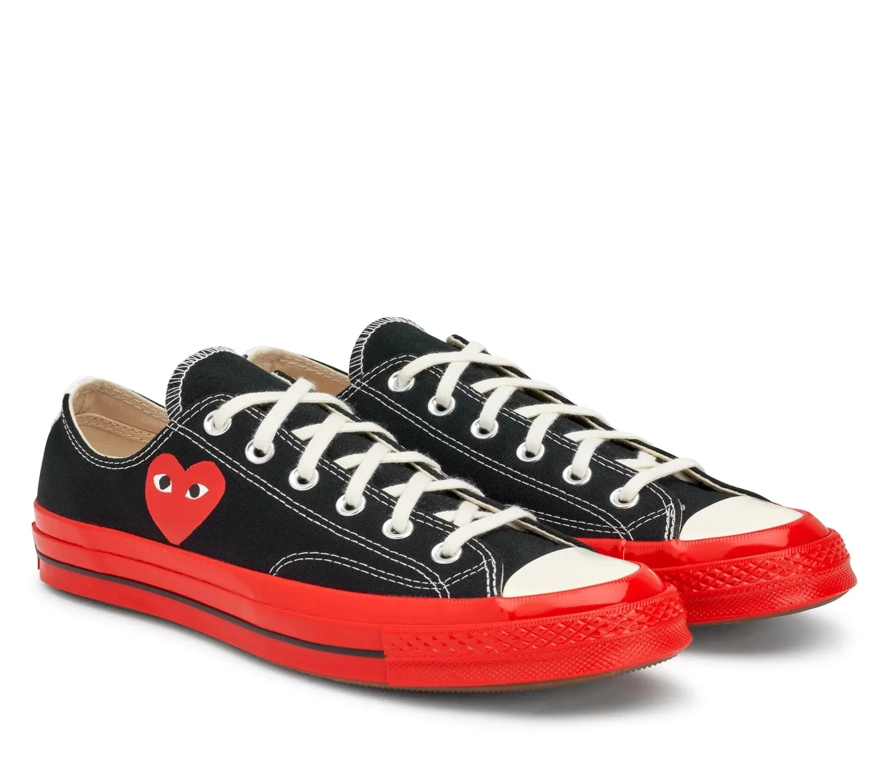 Converse Red Sole Low Top