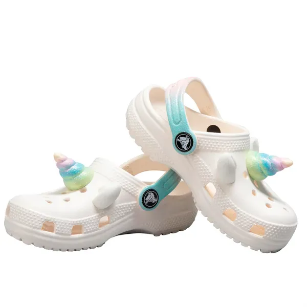 .Crocs Classic Toddlers I AM Rainbow Unicorn - Rainbow - (209701-0WV) - F - C29