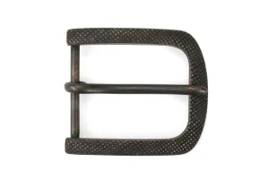 Cross Hatch Texture Prong Buckle 35mm