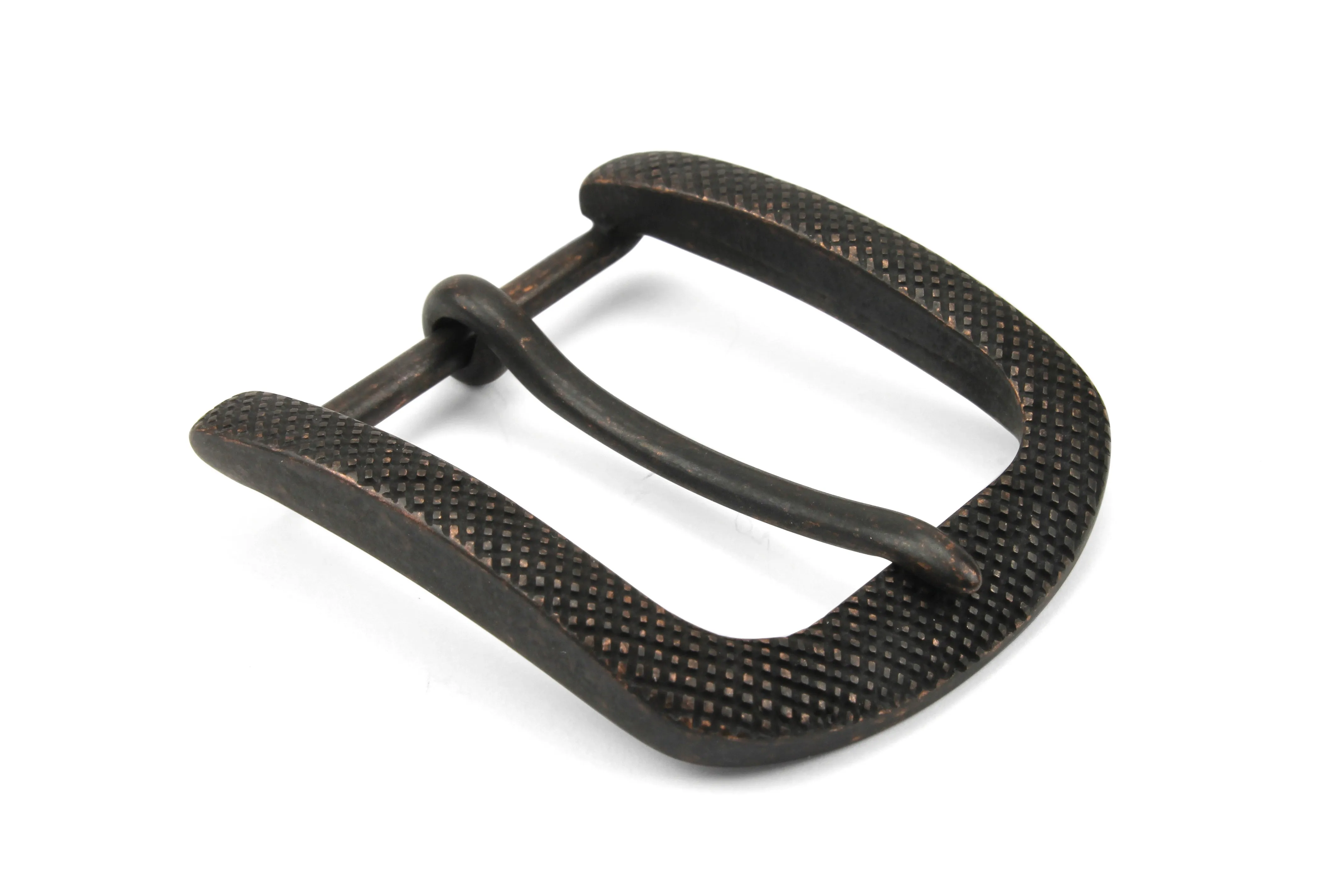 Cross Hatch Texture Prong Buckle 35mm