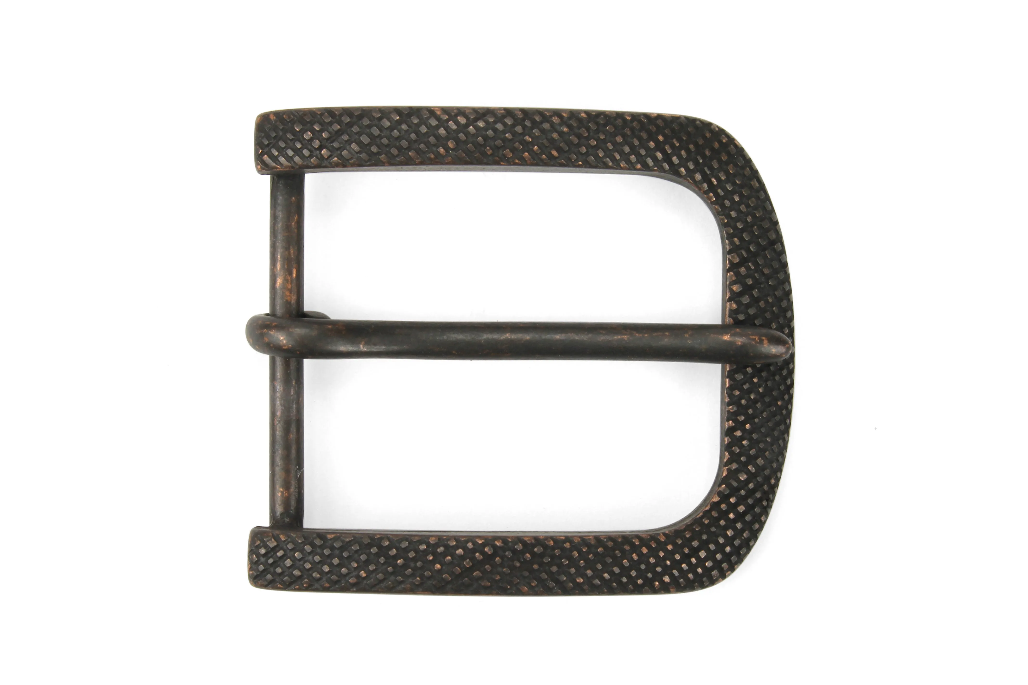 Cross Hatch Texture Prong Buckle 35mm