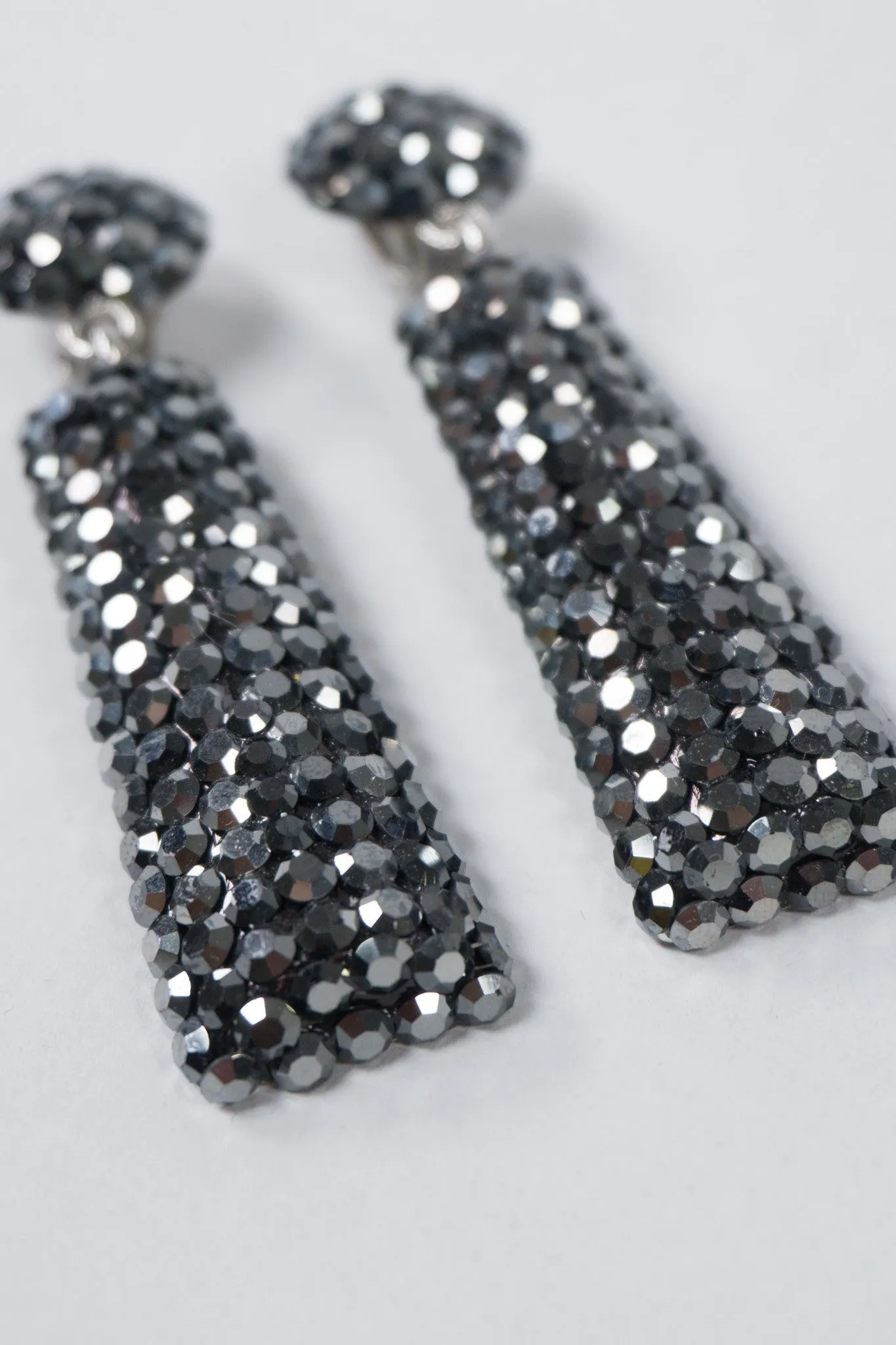 Crystal Exclamation Earrings