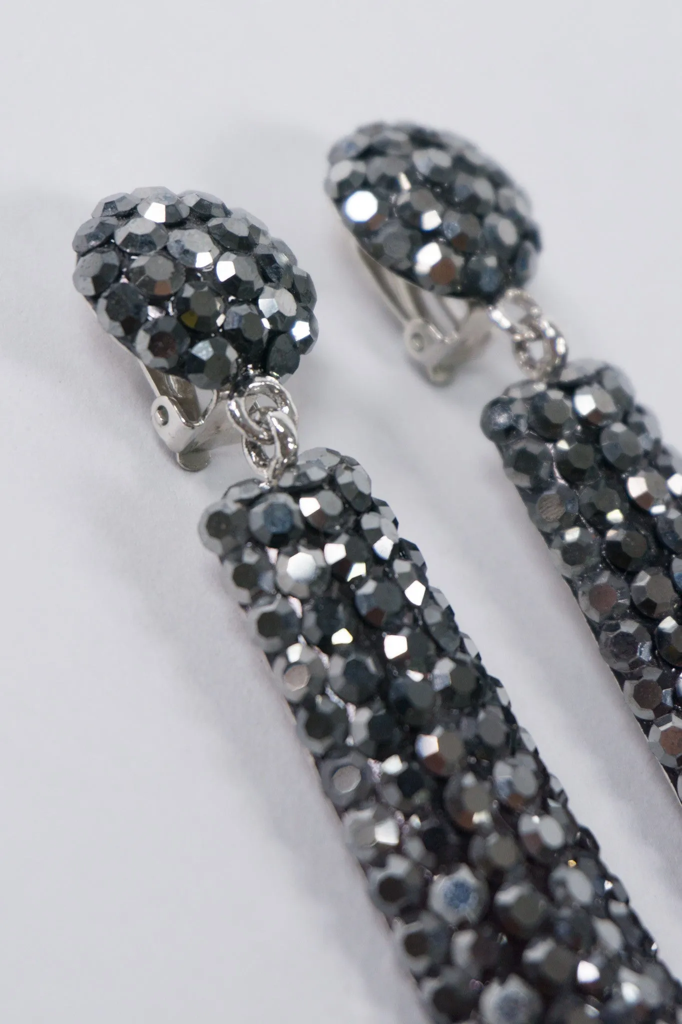 Crystal Exclamation Earrings