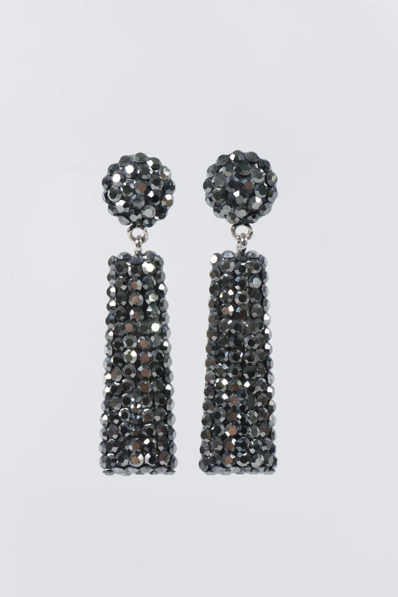 Crystal Exclamation Earrings