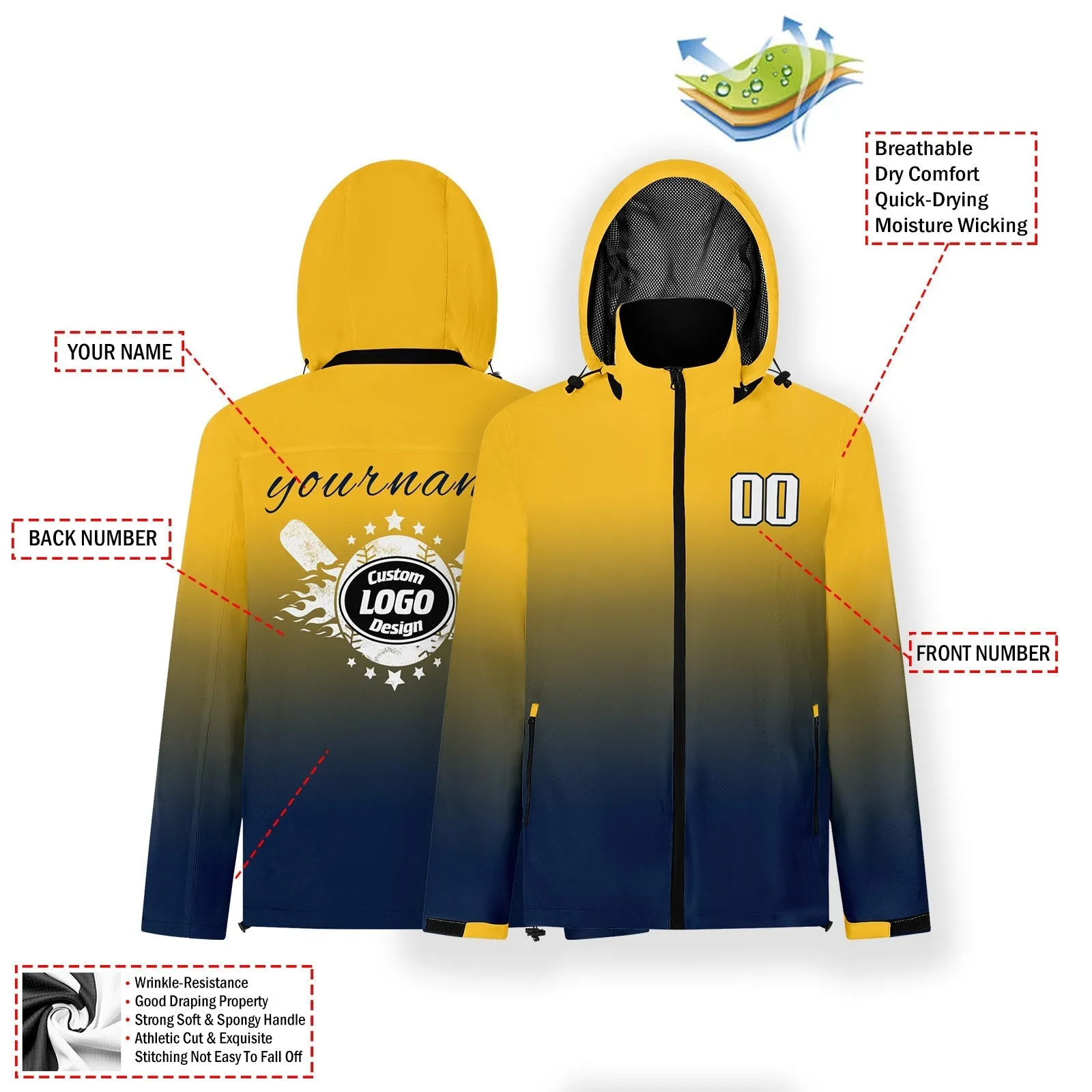 Custom Baseball Outerwear Hat and Shoes Combo Offer Personalized Combo ZH-E025023-17