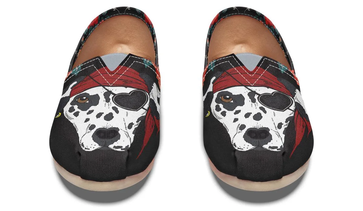 Dalmatian Pirate Casual Shoes