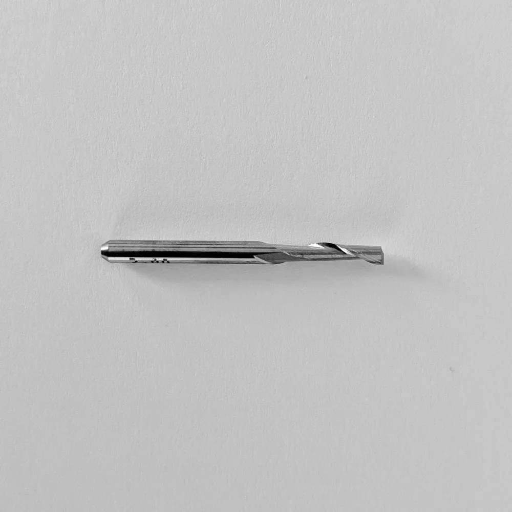 DATRON Single Flute End Mill, 3mm dia., 1/8 in shank