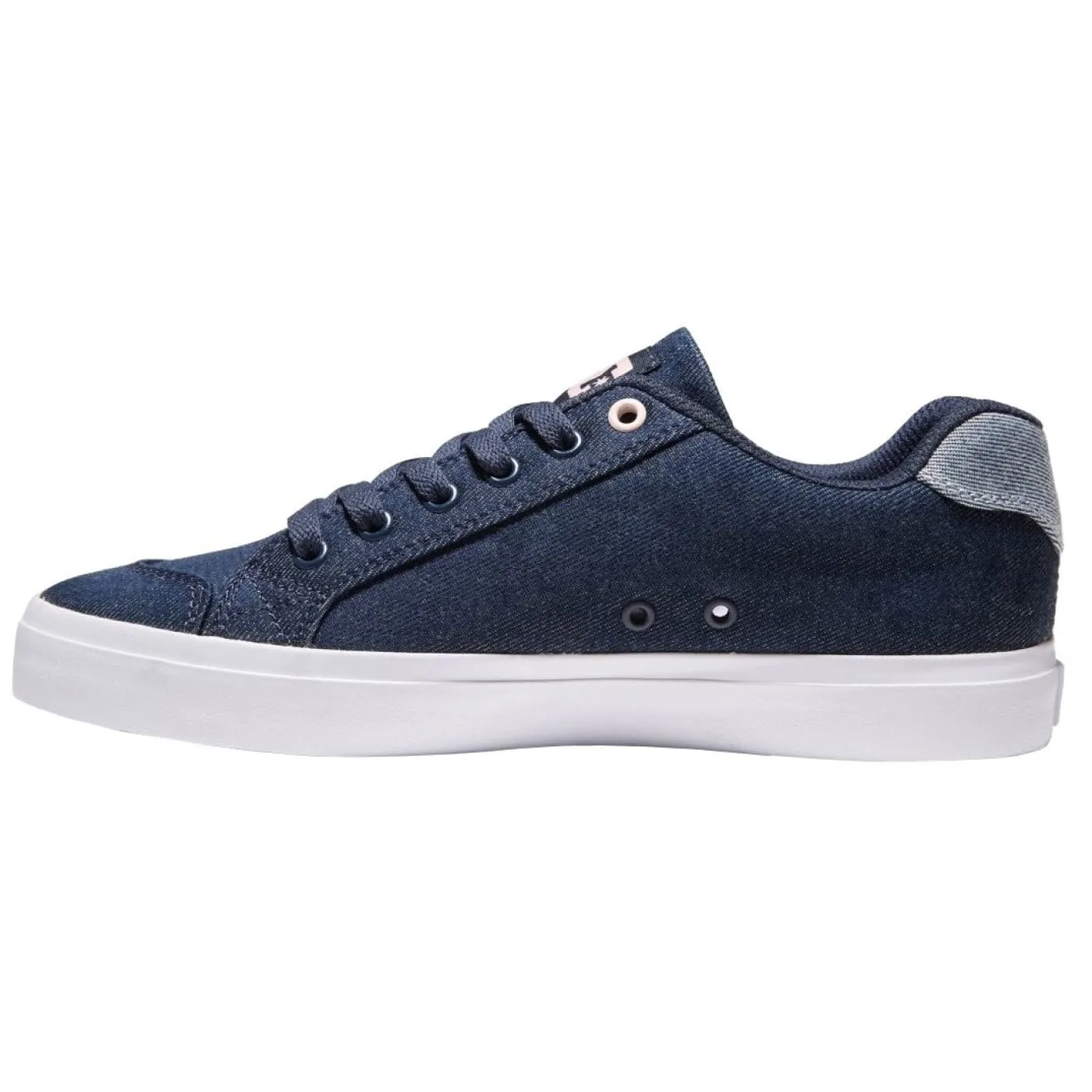 DC Chelsea Plus TXS J Dark Denim Canvas Womens Trainers