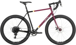 DEMO All-City Gorilla Monsoon Gravel Bike - 650b, Steel, APEX, Charred Berry, 55cm, GRADE A - LIKE NEW