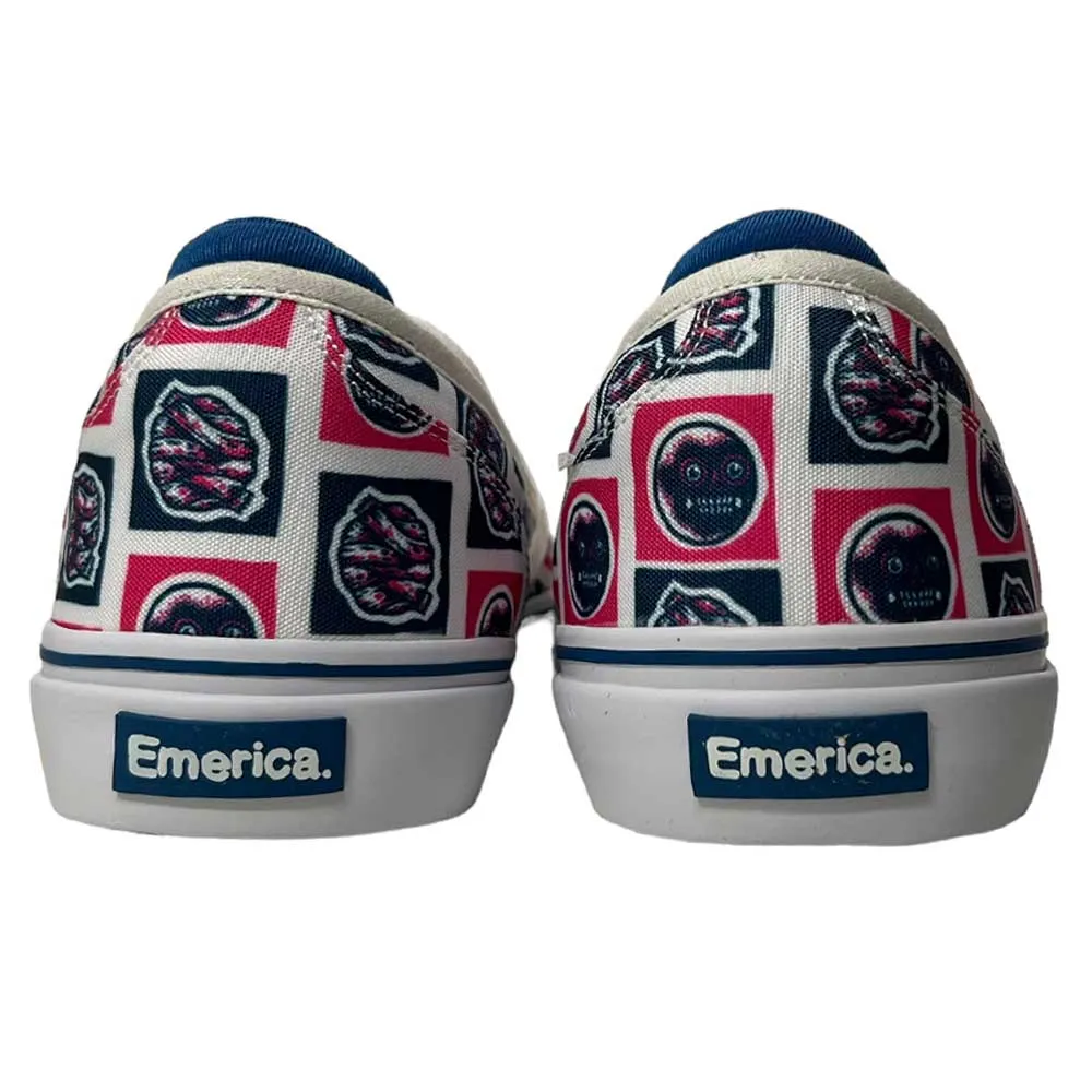 Emerica Wino G6 Slip On x Michael Sieben Natural Canvas Shoes