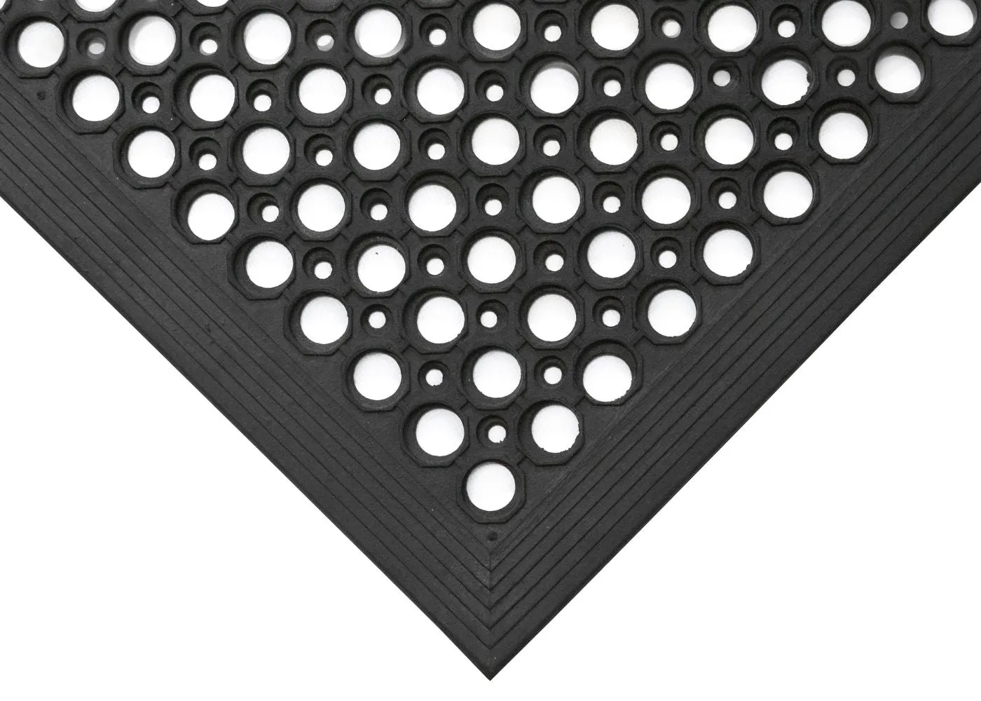 EntraGuard Rubber Door Mat with Holes