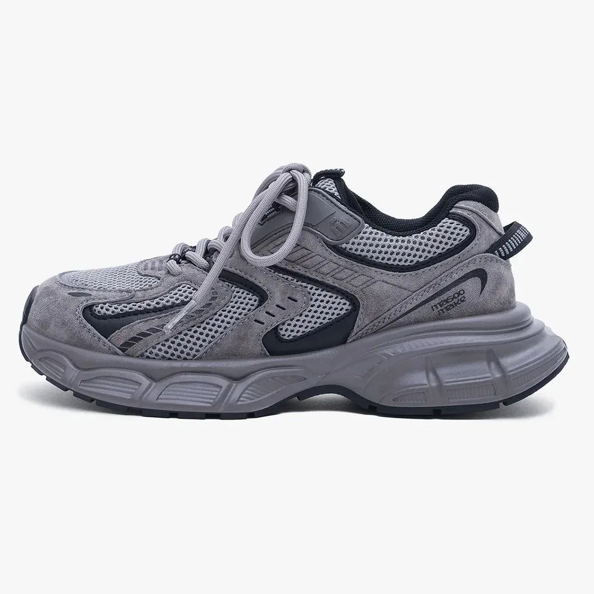 F16 Women's Casual Shoes - Leather Chunky Sneakers With Thick Bottom