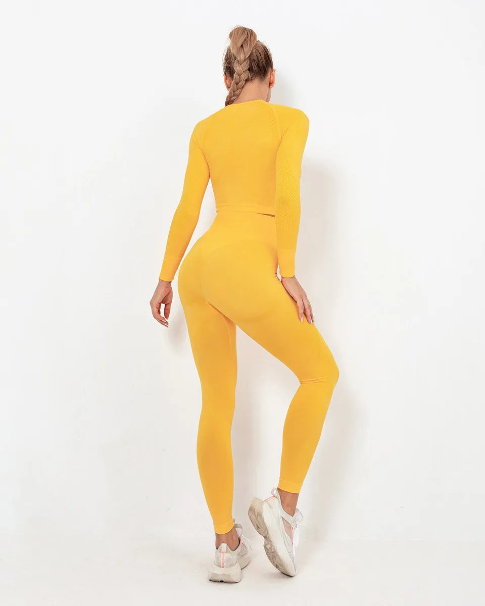 Felicity Seamless Leggings - Yellow