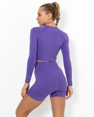 Felicity Seamless Shorts - Purple