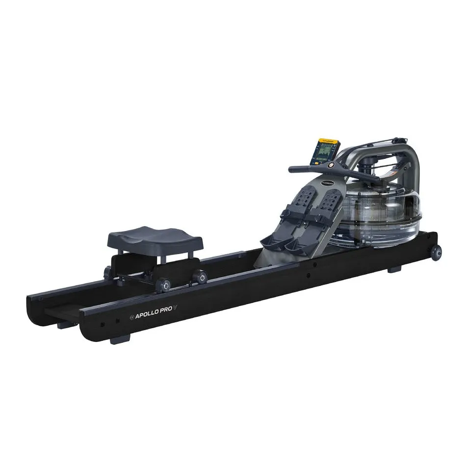 First Degree Fitness Apollo Pro V Reserve Indoor Rowing Machine (Black Rails)