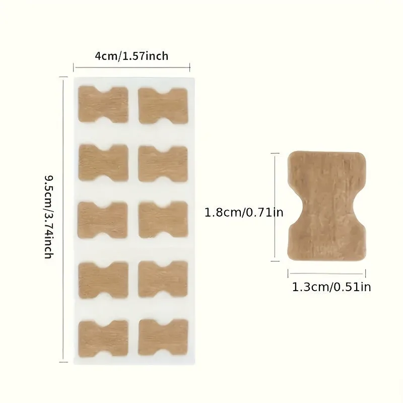 Fix Toenail Problems with 50 Nonadhesive Treatment Patches