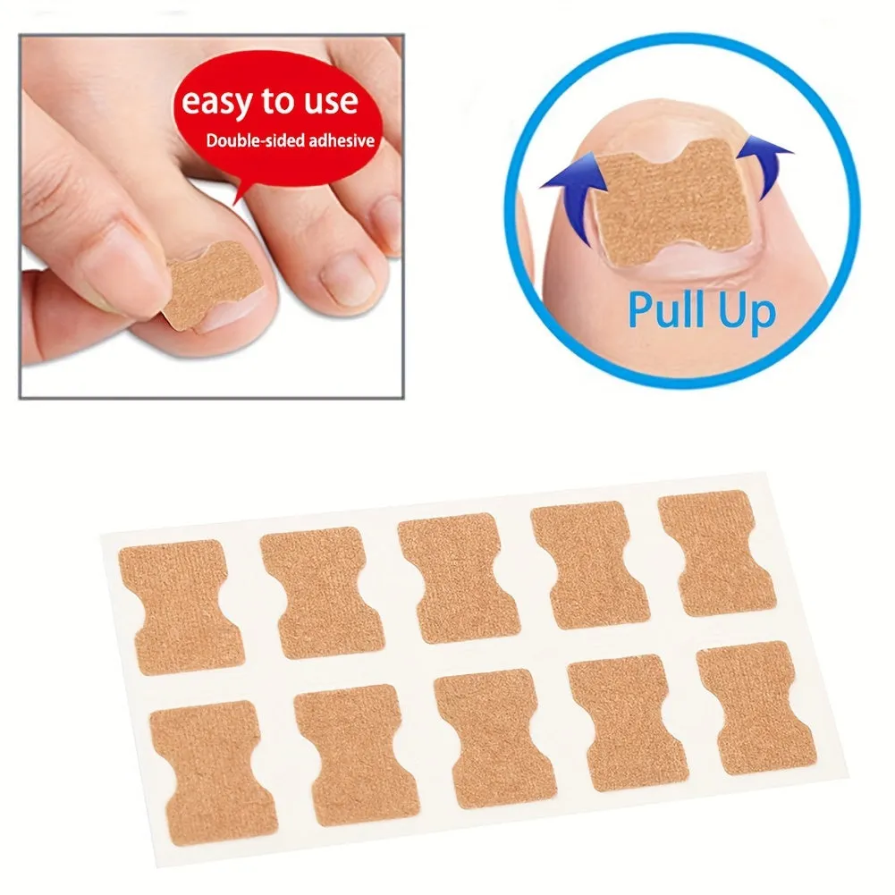 Fix Toenail Problems with 50 Nonadhesive Treatment Patches