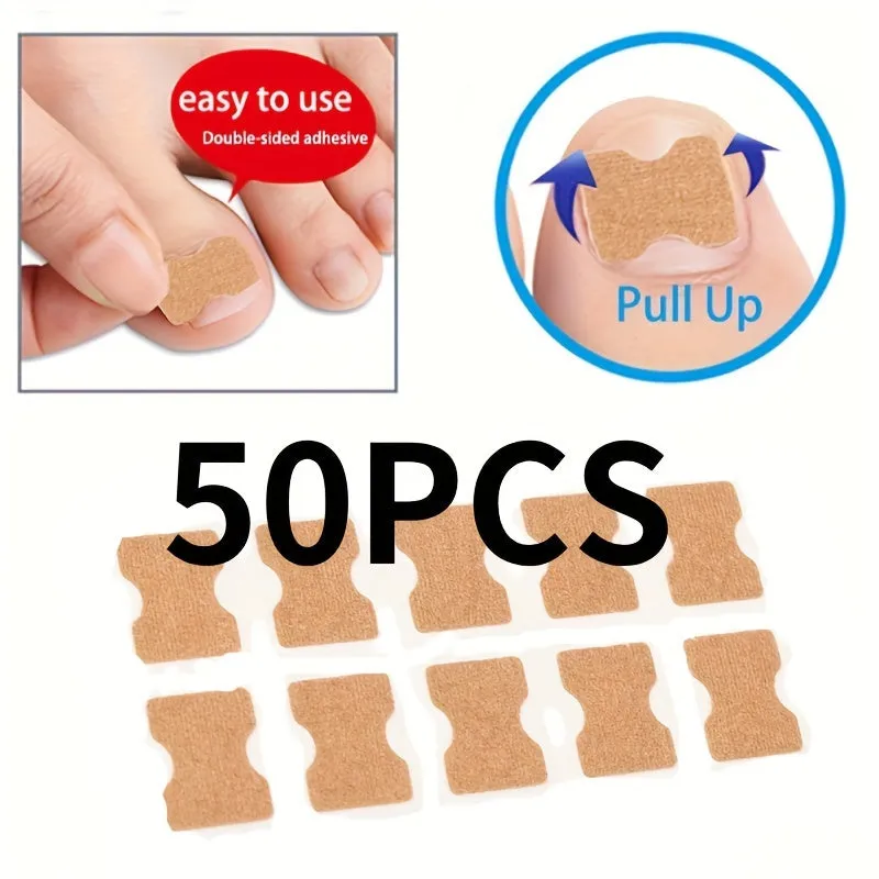 Fix Toenail Problems with 50 Nonadhesive Treatment Patches