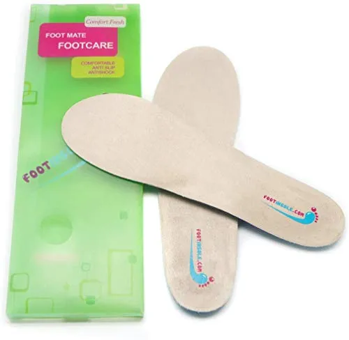 Foot Relief Soft Silicone Sports Gel Insoles, Insert Pad (S (4.5~7 US Women's))