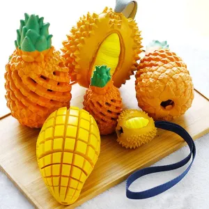 Funny Fruits Shape Dog Toy Pet Teeth Clean Molar Teeth Chew Bite Pet Toys Pets Products Gift by Dog Hugs Cat