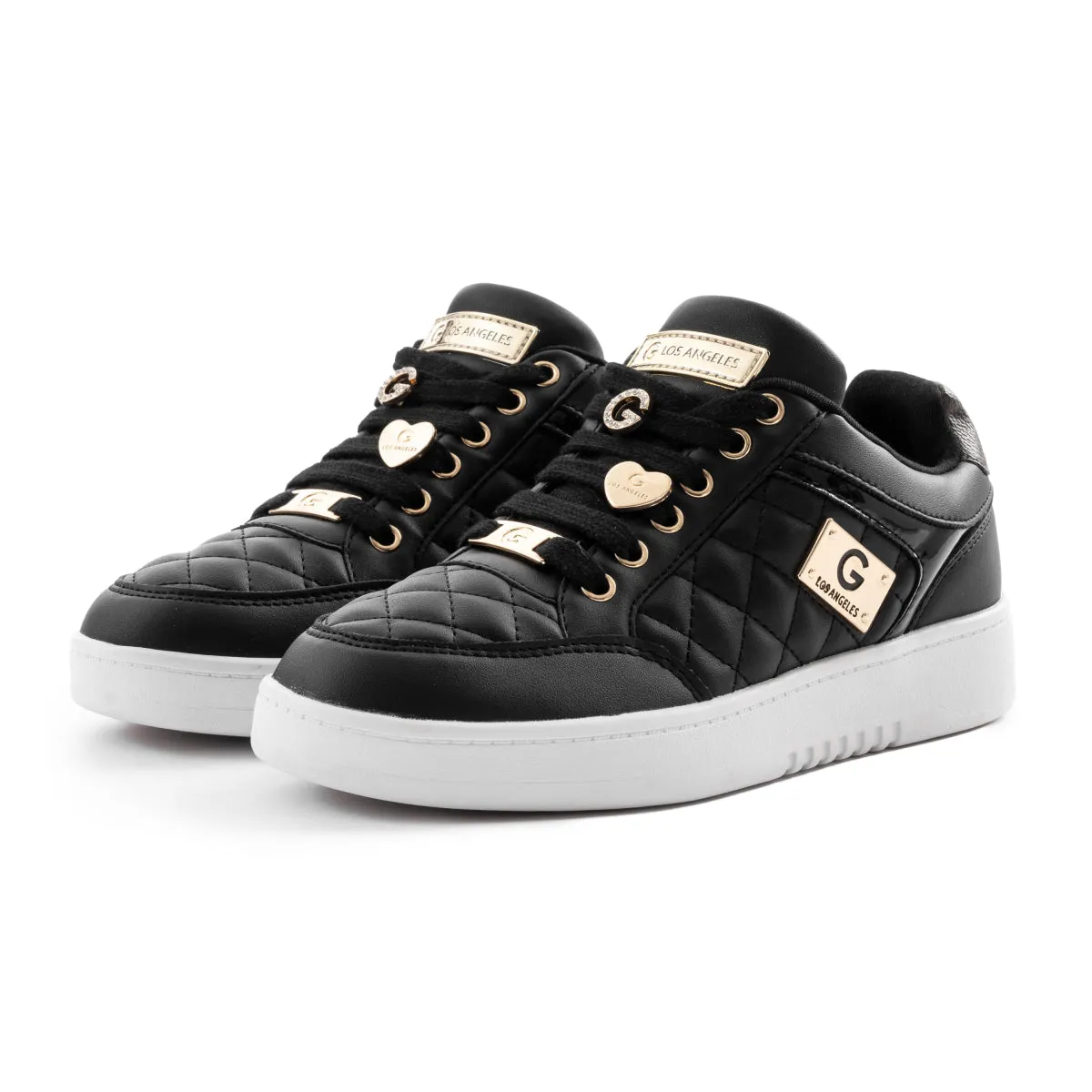 GBG Los Angeles PREPP Women's Tennis Shoes - BLKGLD