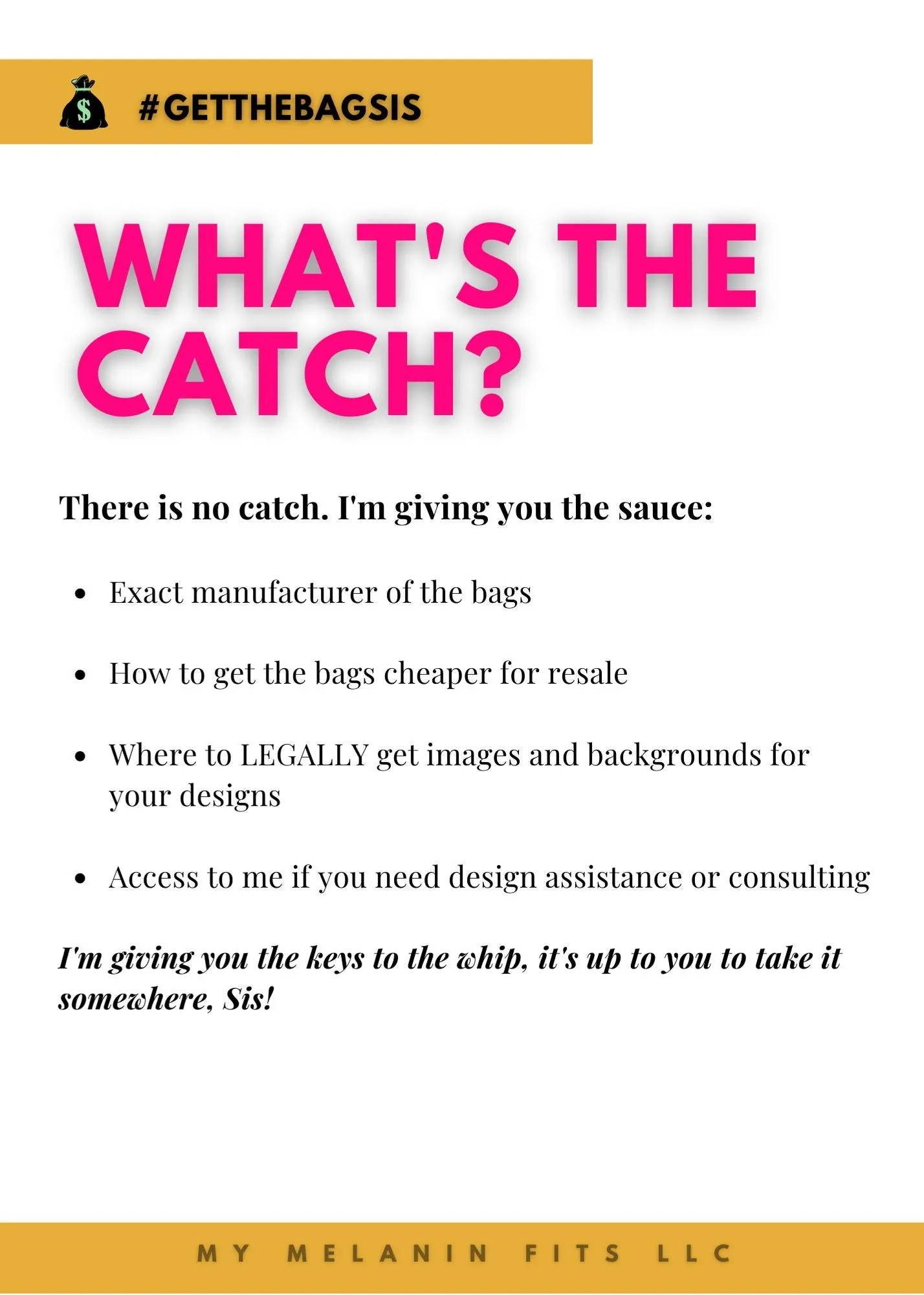 #GetTheBag Print on Demand Design Course