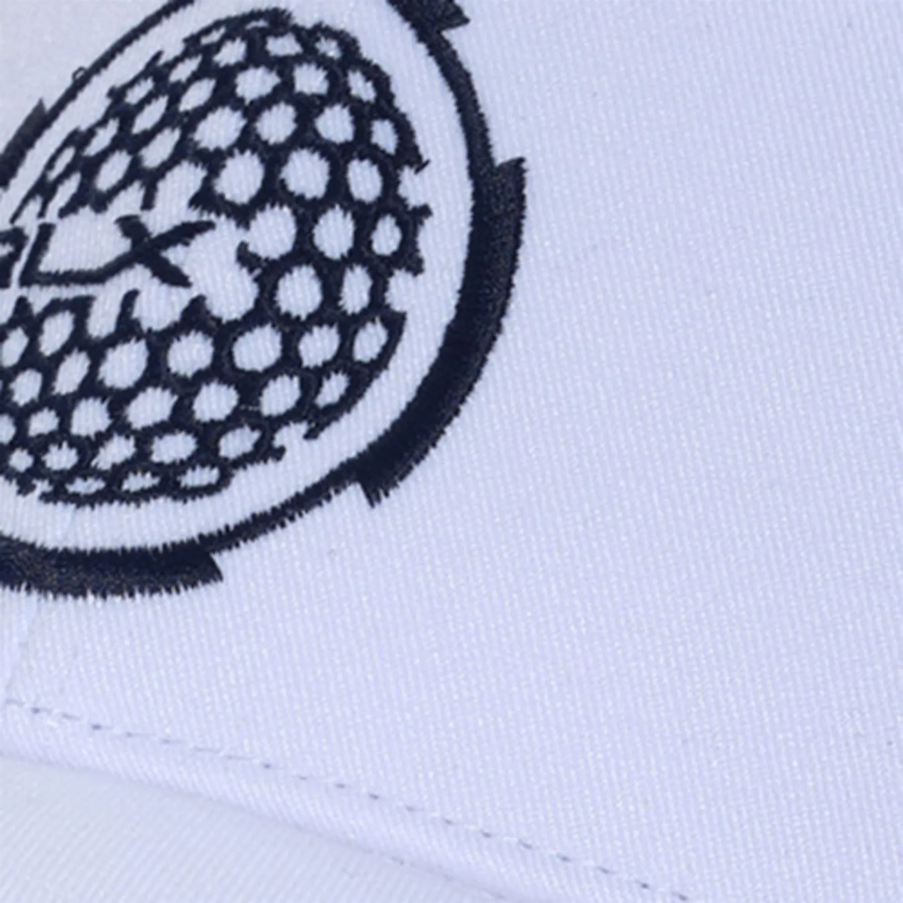 Golf Ball Cap White - 2024
