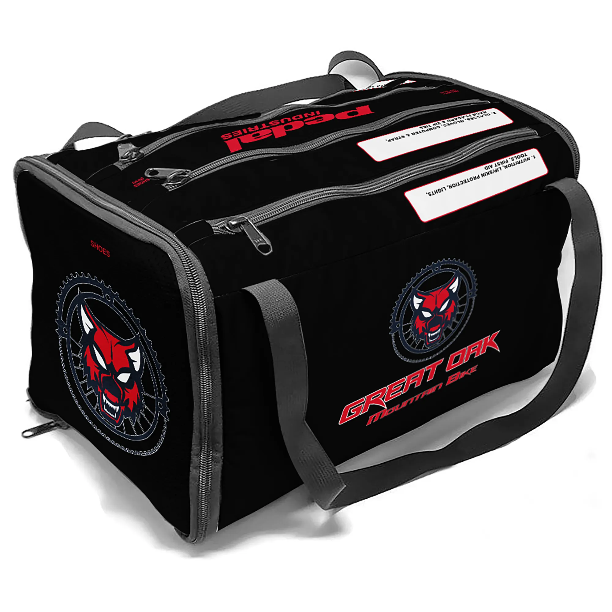 Great Oak HS MTB 2024 CYCLING RACEDAY BAG™  BLACK