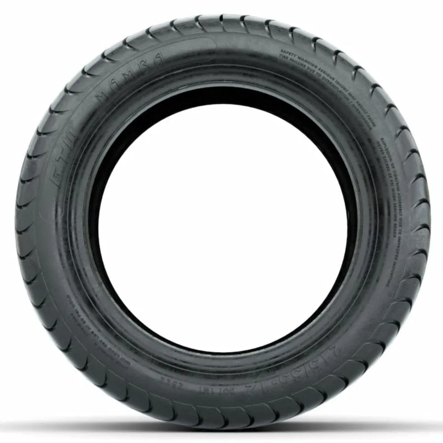 GTW Mamba 215/35-12 DOT Approved Turf & Street Golf Cart Tires - 18" Tall