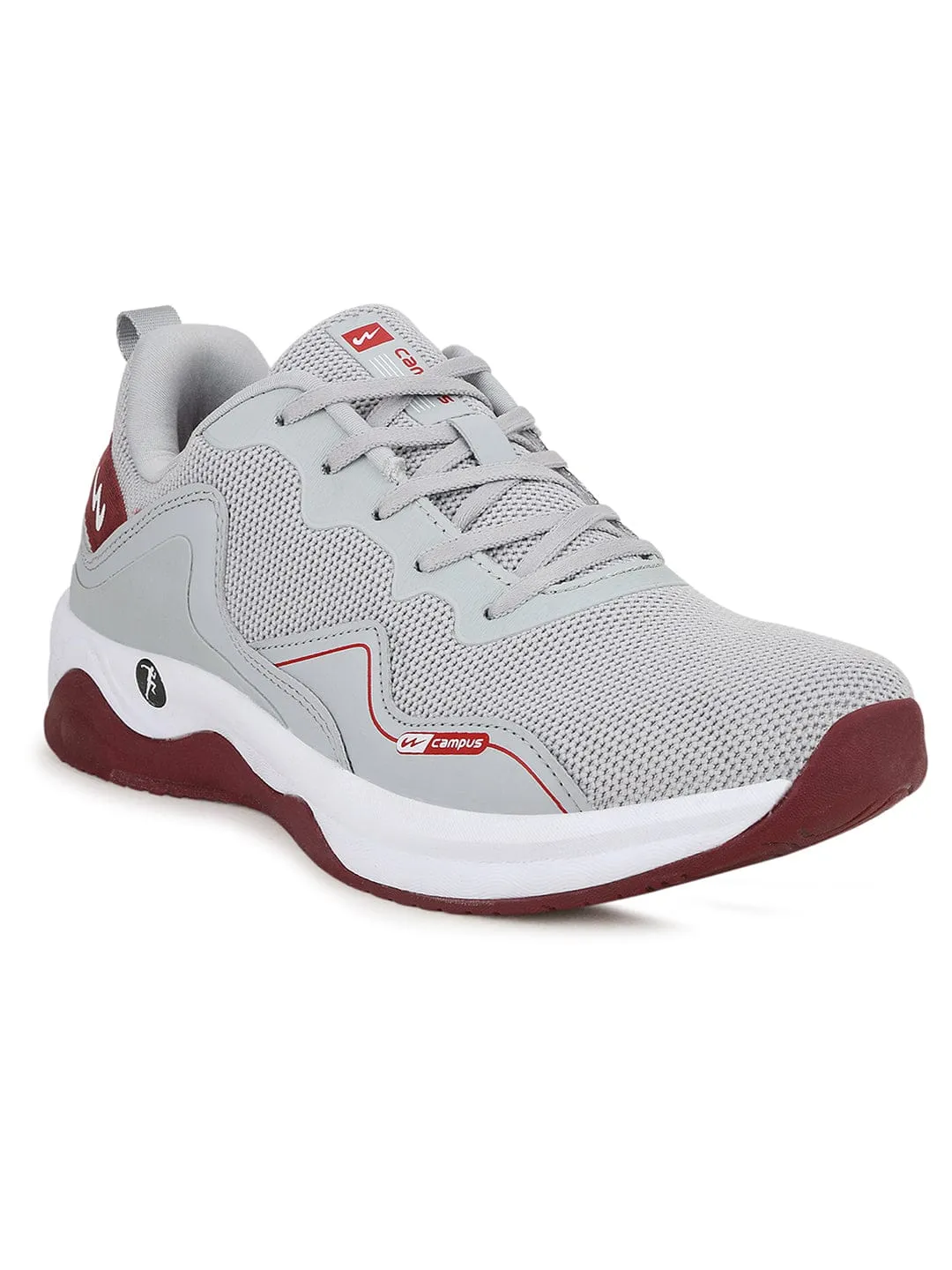 HASHBRO Grey Men's Running Shoes