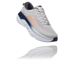 'HOKA' Women's Bondi 7 - Lunar Rock / Black Iris