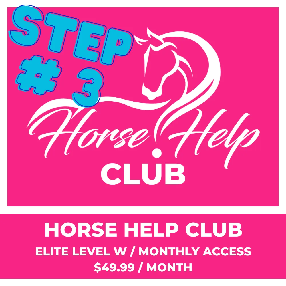 Horse Help Club - Elite Monthly Membership