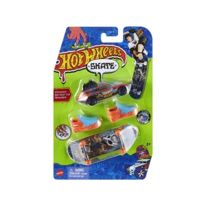 Hot Wheels Skate Tony Hawk Collector Set, Fingerboard, Pair Of Skate Shoes & Car