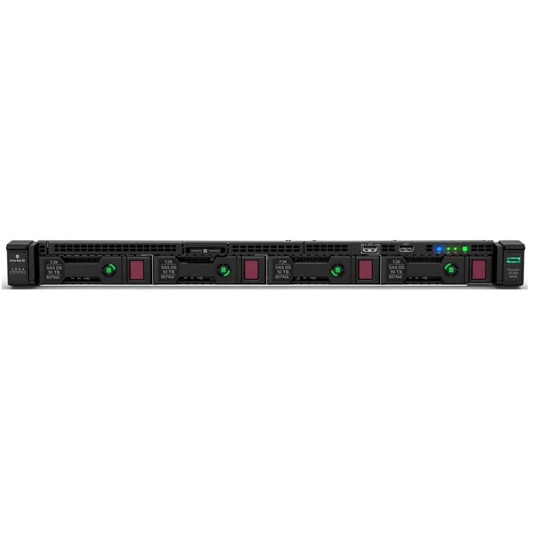 HPE ProLiant DL360 Gen10 Low Model Server 3104 1.7GHz 6-core 1P 8GB-R S100i 4LFF 500W PS | P01880-B21