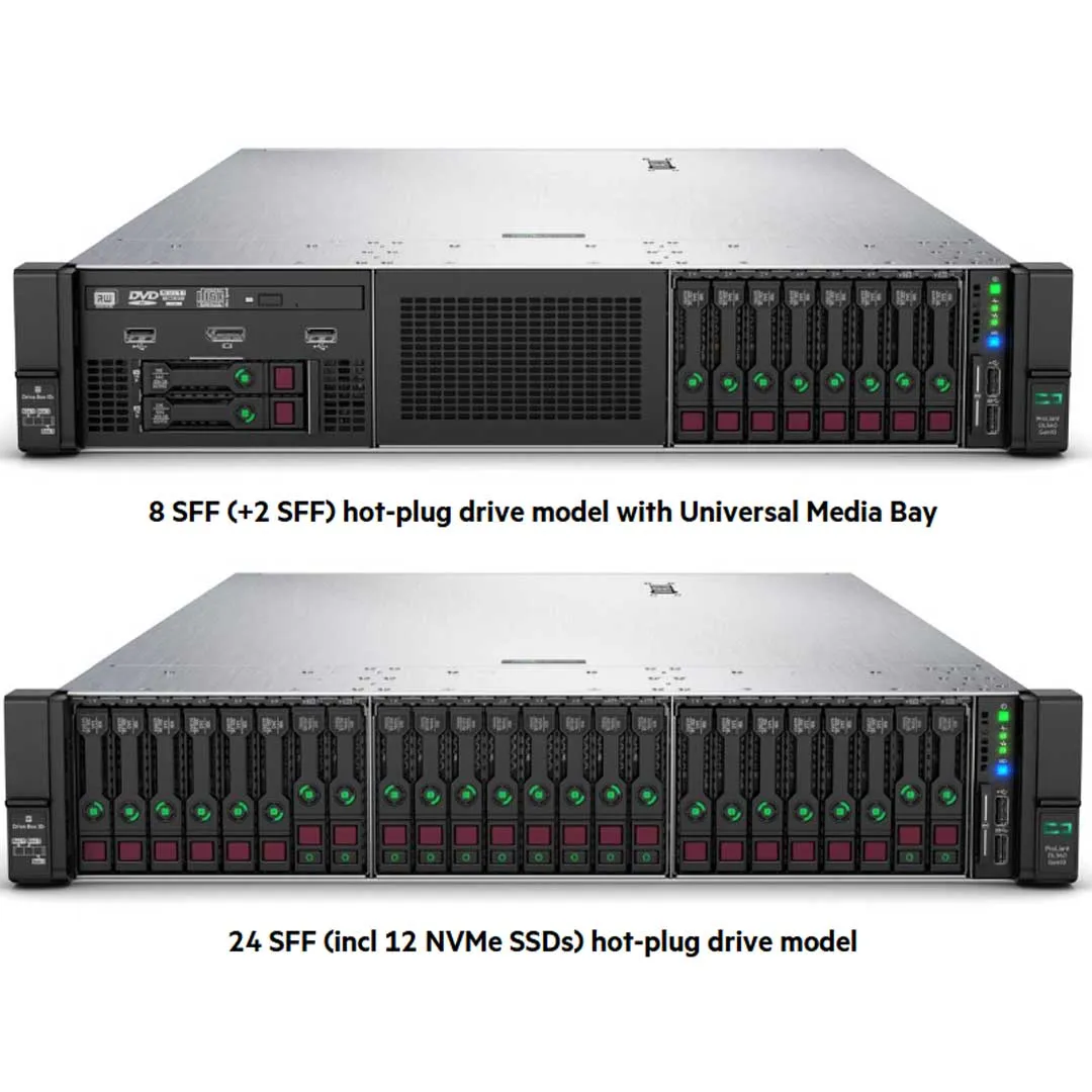 HPE ProLiant DL560 Gen10 Base Server 6254 3.1GHz 18-core 4P 256GB-R P408i-a 8SFF 2x1600W RPS | P40456-B21