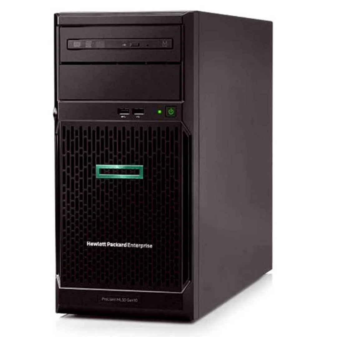 HPE ProLiant ML30 Gen10 Performance Model Server E-2224 3.4GHz 4-core 1P 16GB-U S100i 4LFF 350W PS | P16928-S01