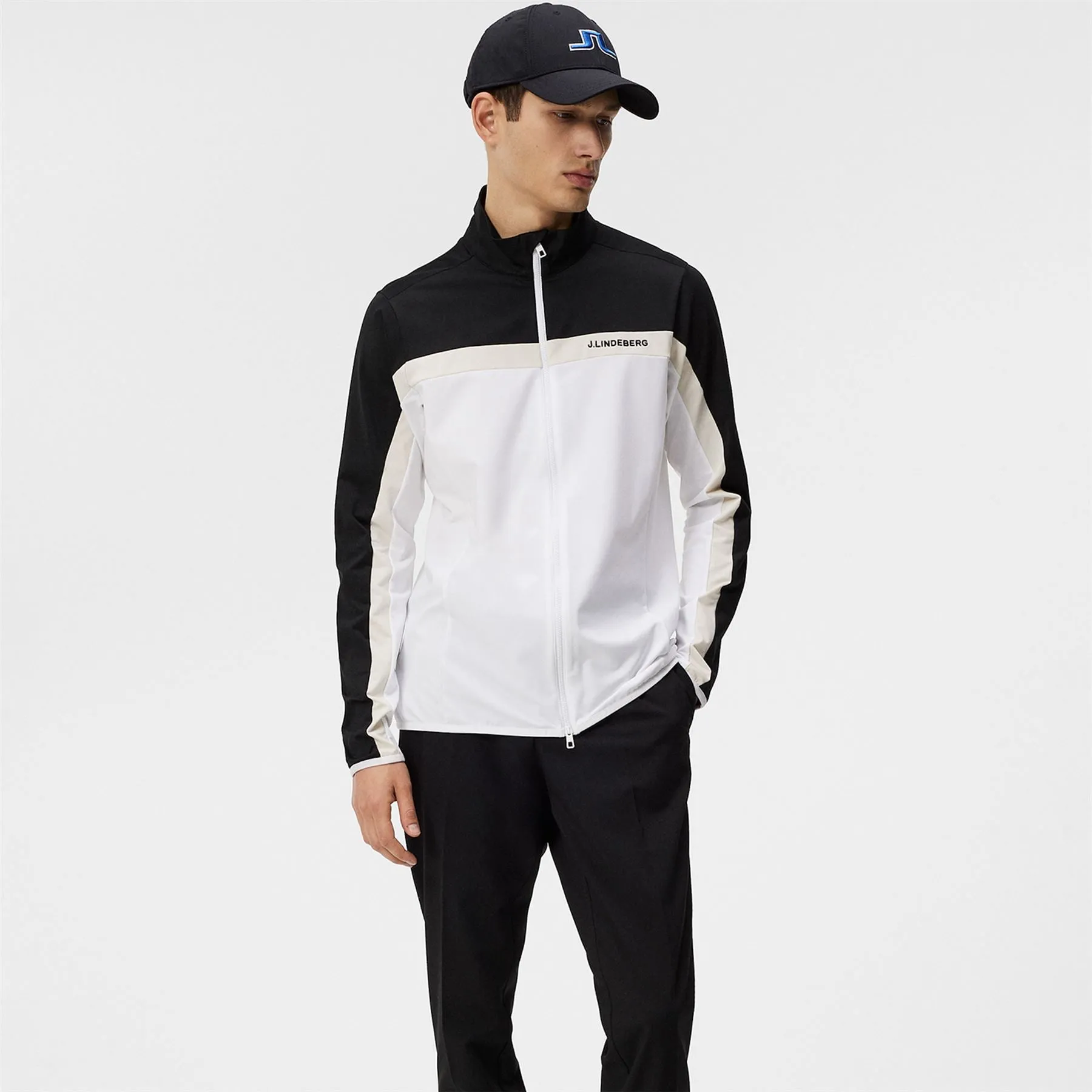 Jarvis Regular Fit Stretch Mid Layer White - SS24