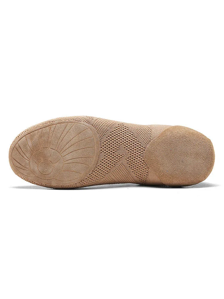 Jazz Dance Shoes Flying Woven Mesh Soft Sole Exercise Shoes