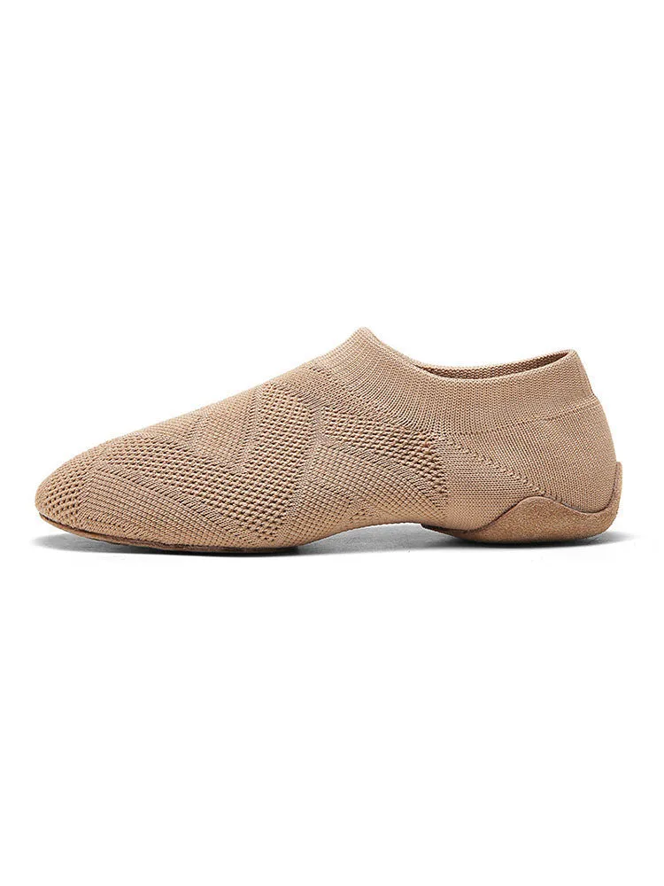 Jazz Dance Shoes Flying Woven Mesh Soft Sole Exercise Shoes