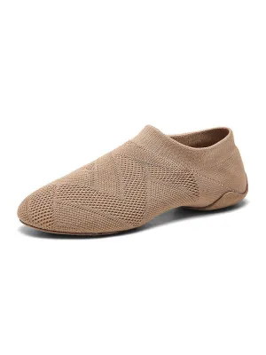 Jazz Dance Shoes Flying Woven Mesh Soft Sole Exercise Shoes