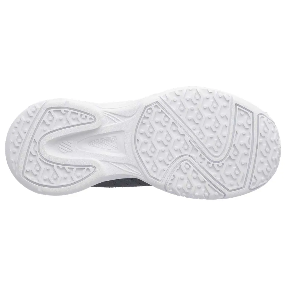 K-Swiss Court Express Omni Tennis Shoes (Junior) - Dark Shadow/White/Swedish Blue
