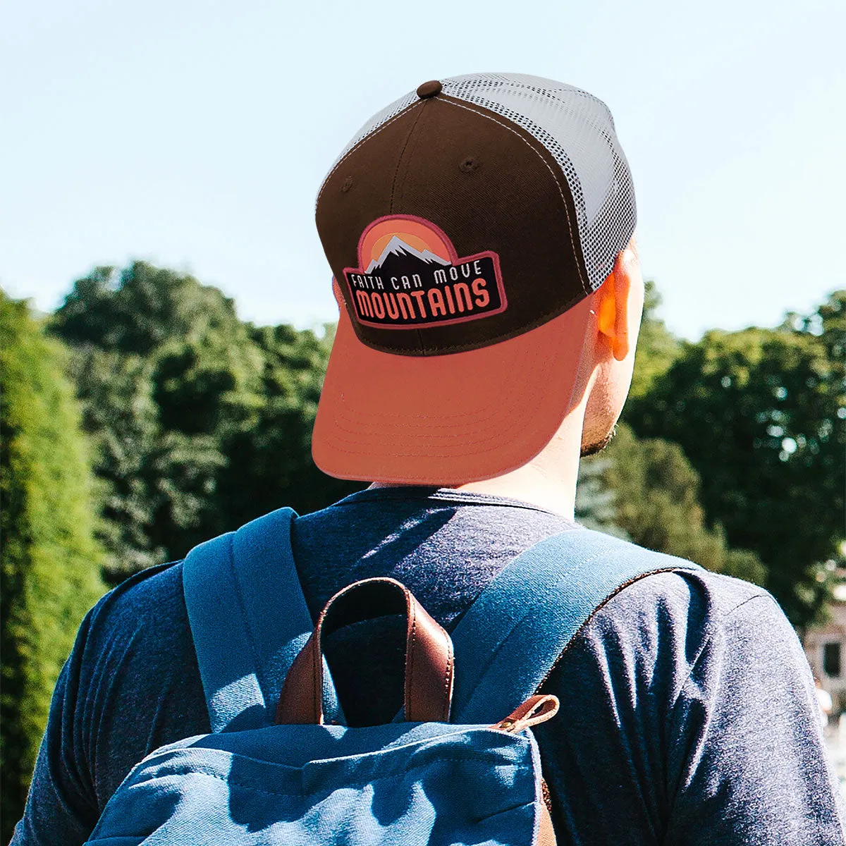 Kerusso Mens Cap Faith Can Move Mountains