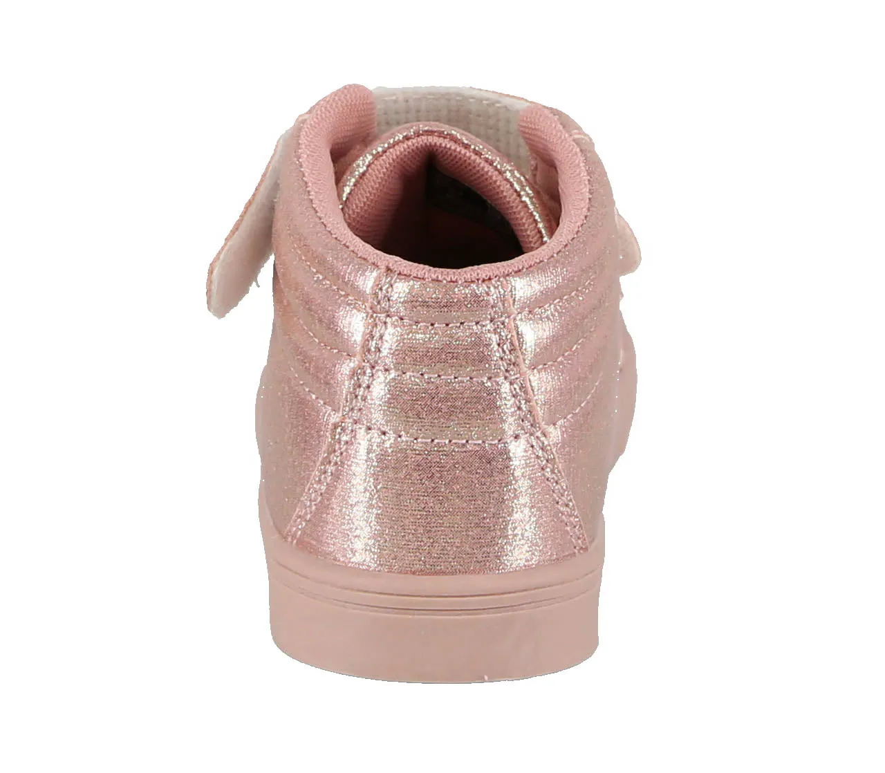 KID'S SHOES BLUSH METALLIC FABRIC 3D BLUSH TENNIS SNEAKERS 9326K