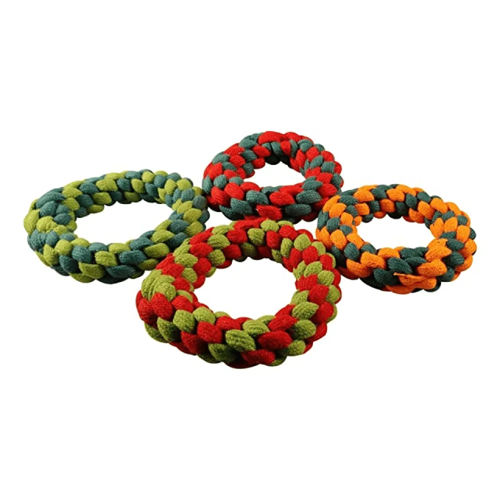 Kiki N Pooch Rope Ring Toy for Dogs