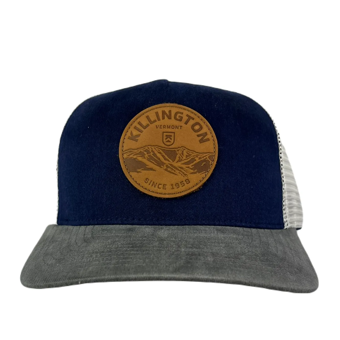 Killington Logo Leather Patch Trucker